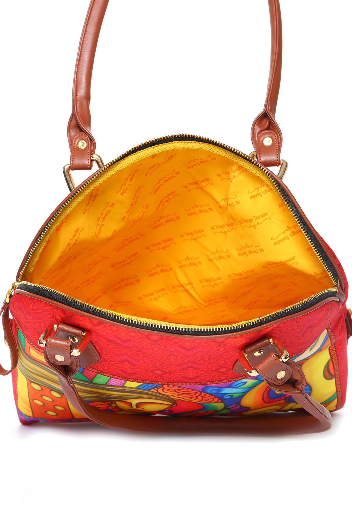Buy All Things Sundar Multicolor Printed Medium Sling Handbag For Women At  Best Price @ Tata CLiQ