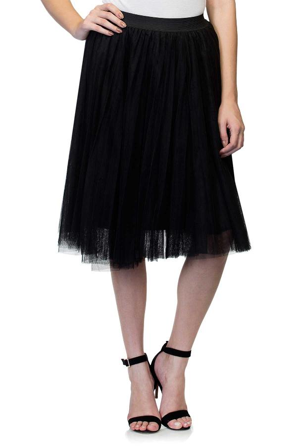 Black Net Skirt by RIB for rent online | FLYROBE