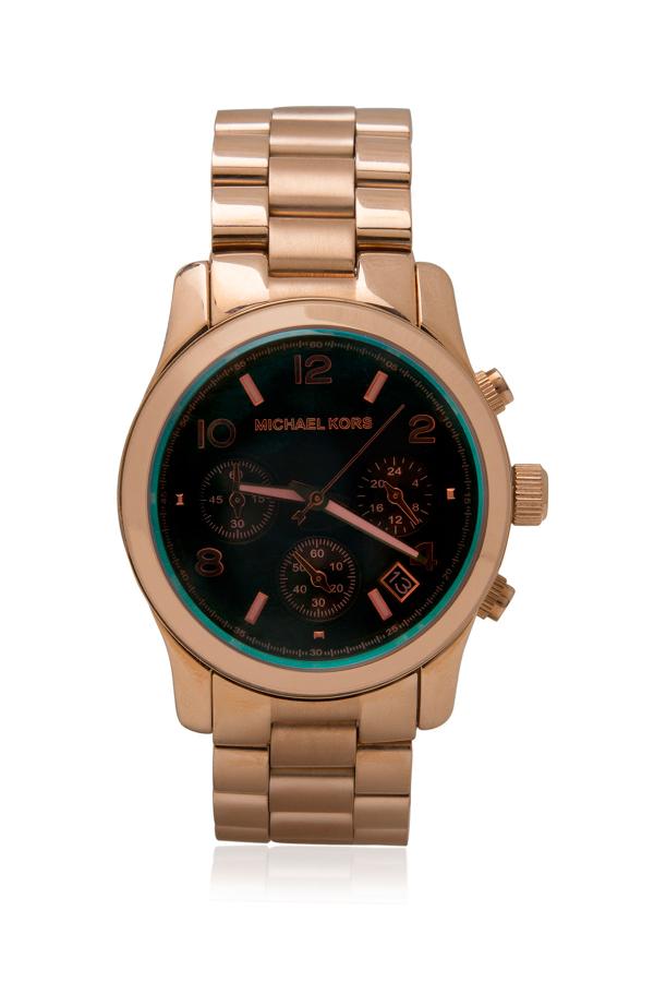 Rose Gold Flash Lens Rose Gold Tone Watch by Michael Kors for rent online |  FLYROBE