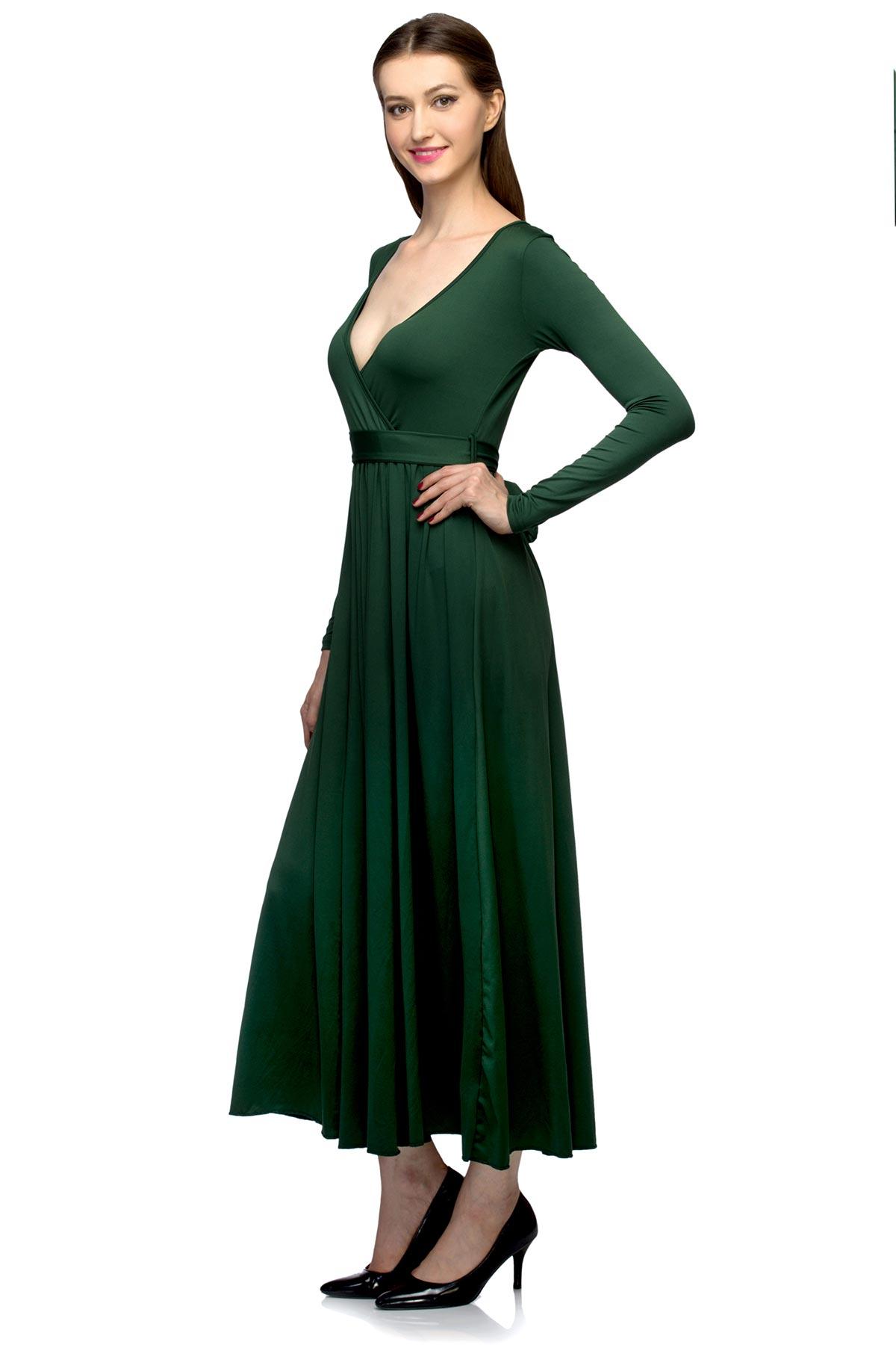 Basil Slit Dress