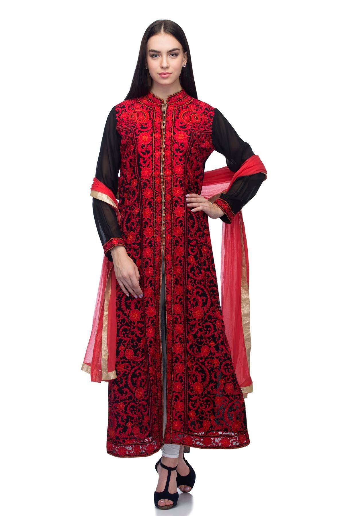 TEEMOODS Three Fourth Sleeves Red Kurti in Phagwara - Dealers,  Manufacturers & Suppliers - Justdial