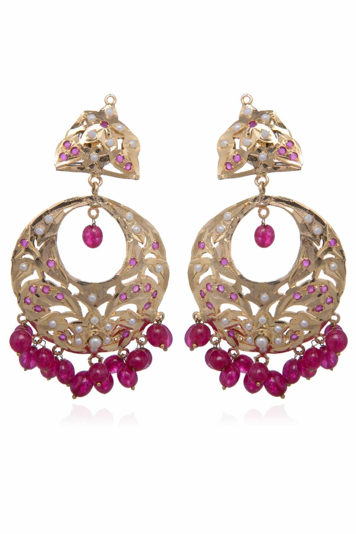 Ratnavali earrings on sale