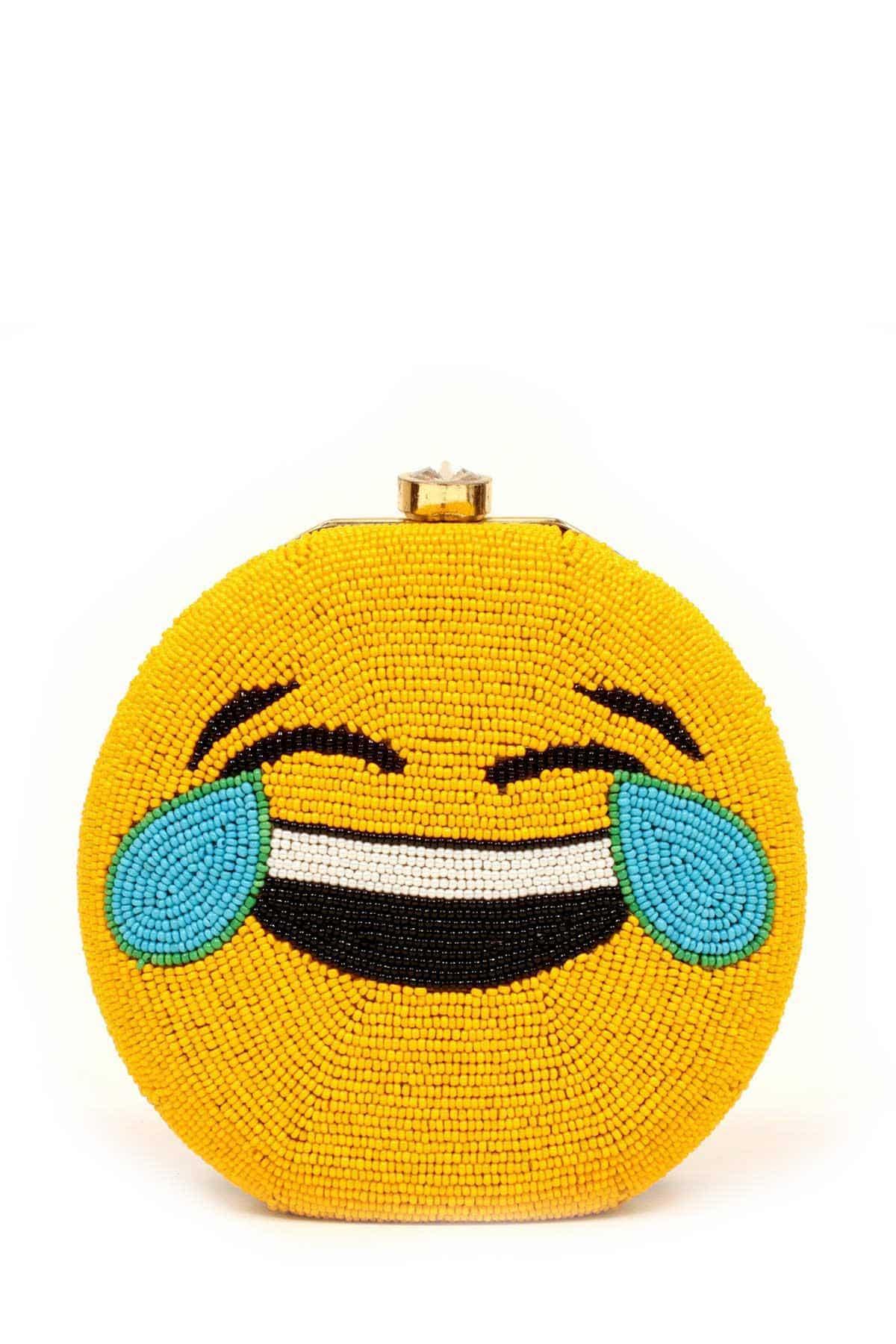 Buy SMILEY Face Emoji Seed Beaded Coin Purse Online in India - Etsy