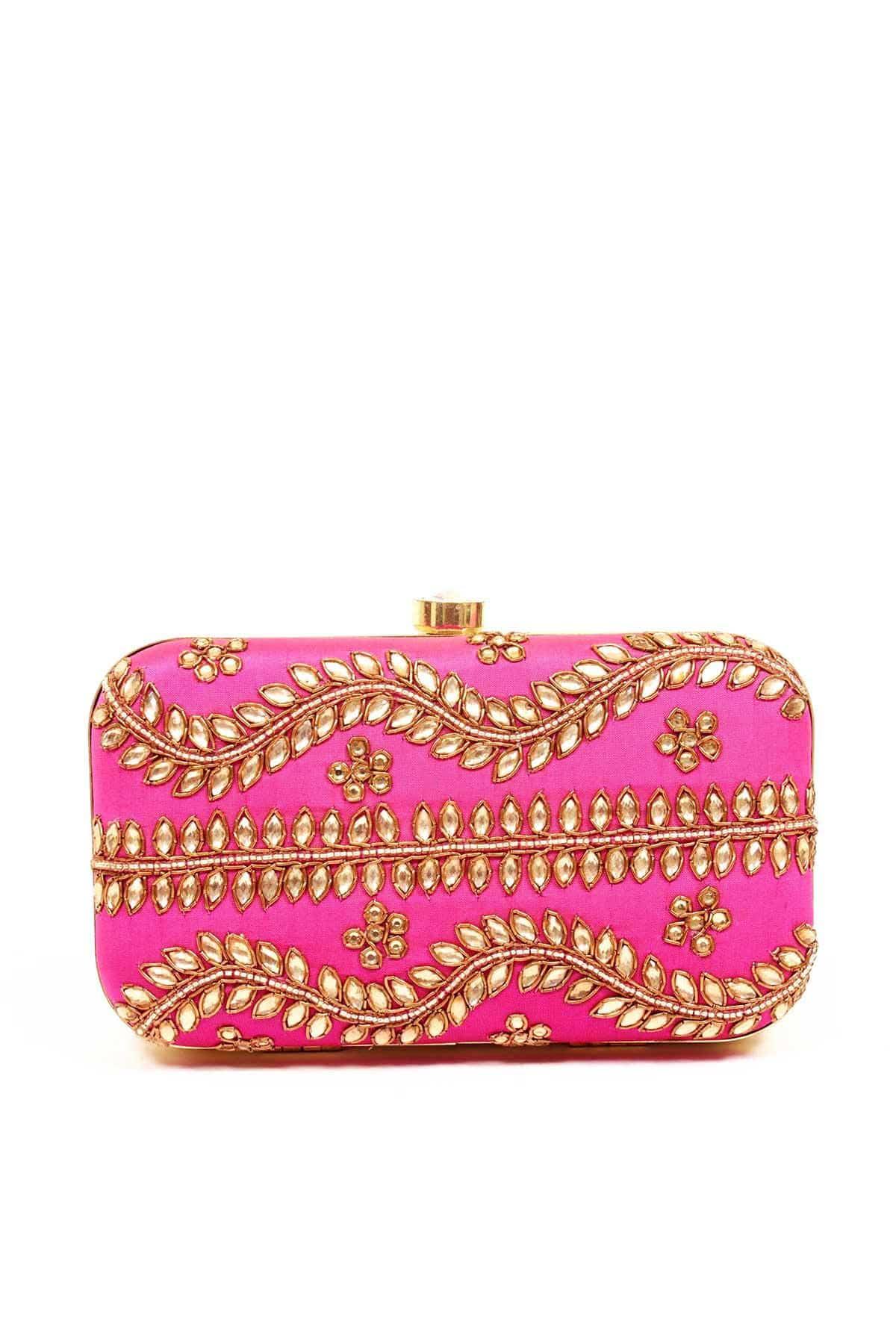 Two-Tone Glitter Clutch Purse for Women Evening Bag India | Ubuy