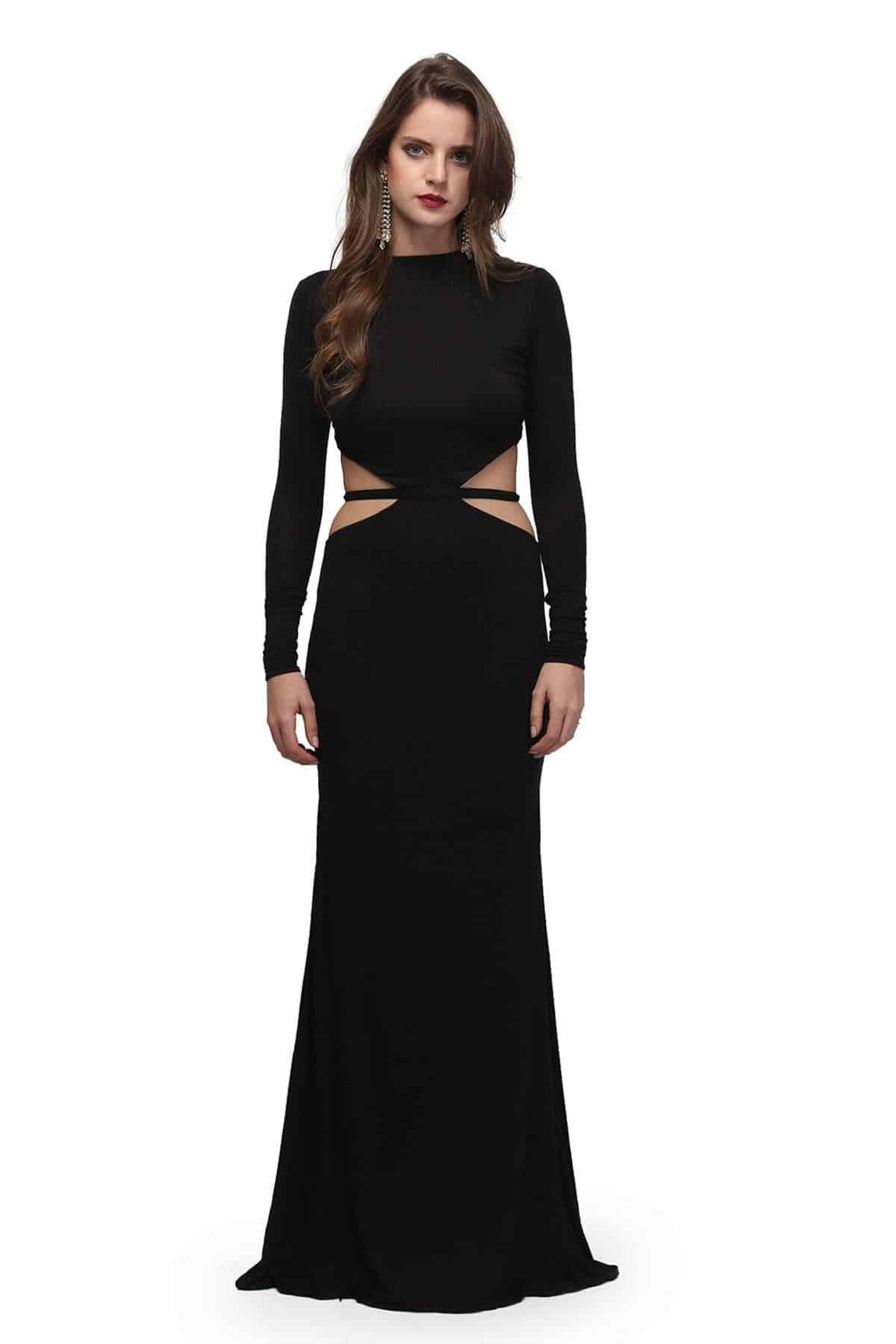 Black Black Princess Dress by Sudeshna Urban for rent online | FLYROBE
