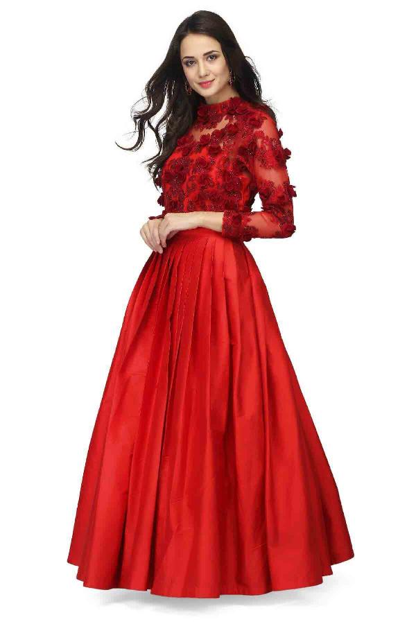 ball gown on rent