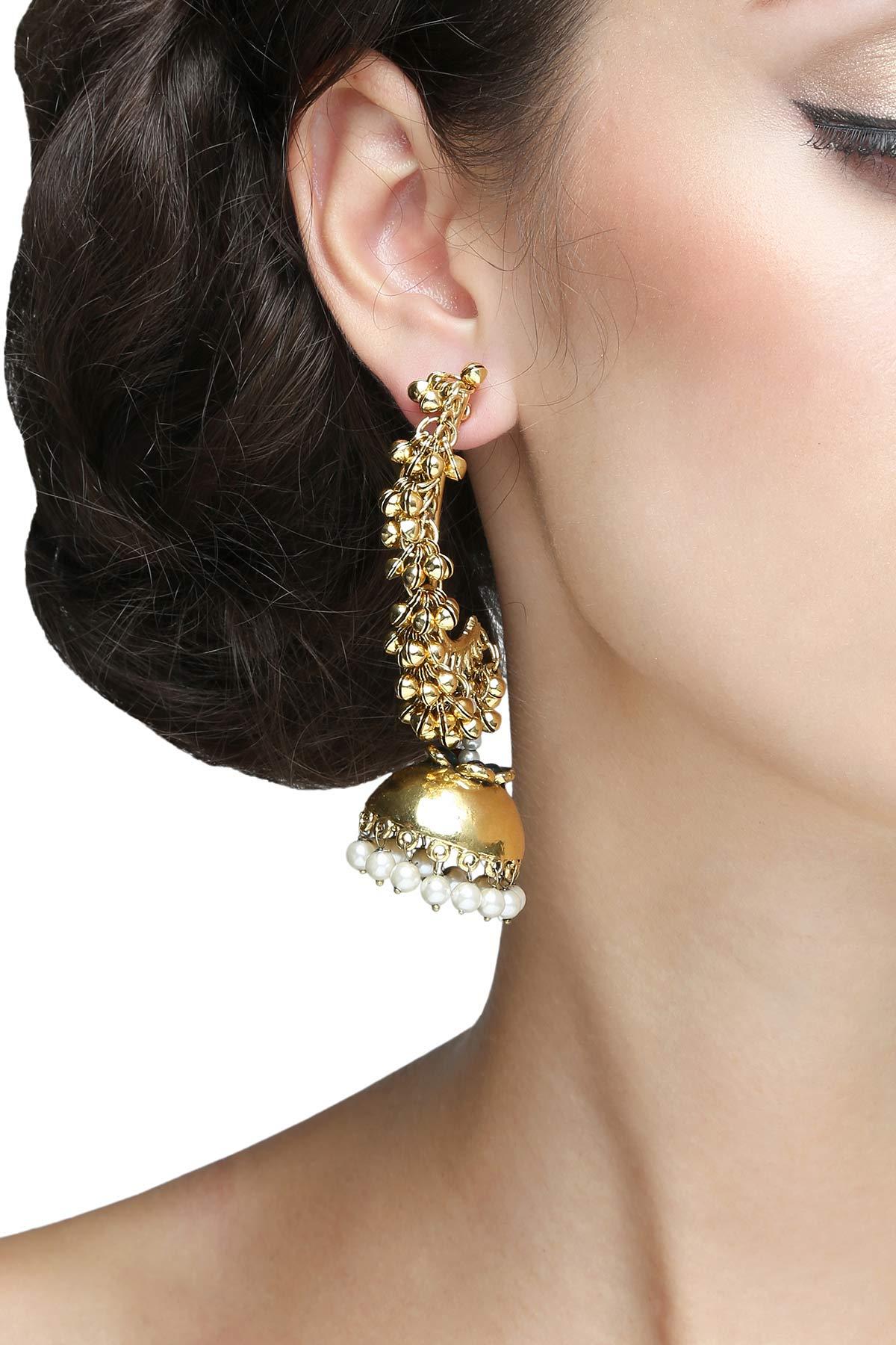 Buy Silver Earrings for Women by Alamod Online  Ajiocom