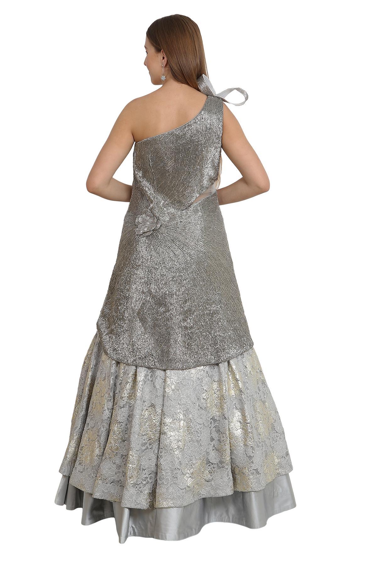 Bling silver prom dress, celebrity dresses, sexy gown, glittery dresses -  Afrikrea