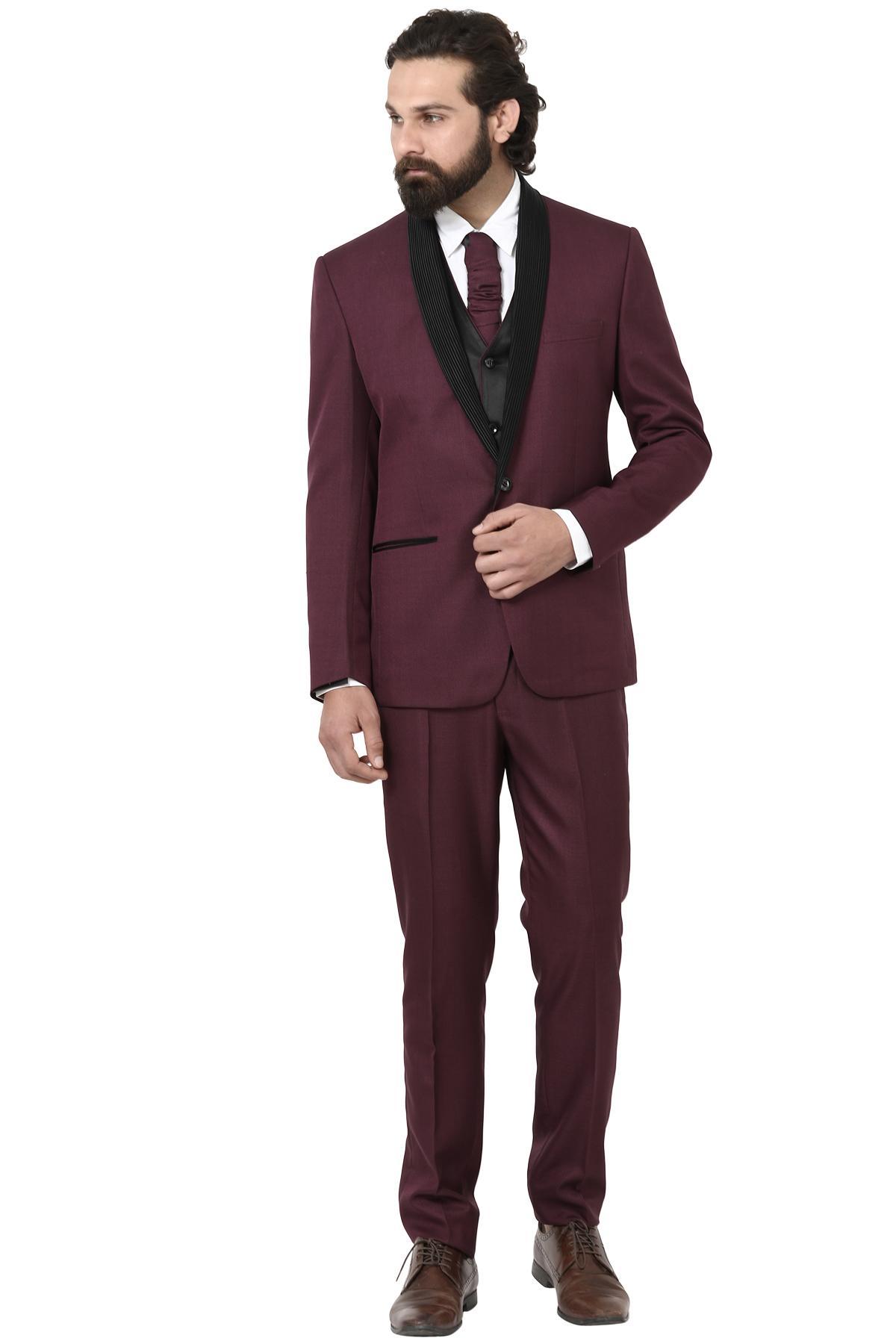 Top more than 73 wine tuxedo suit best