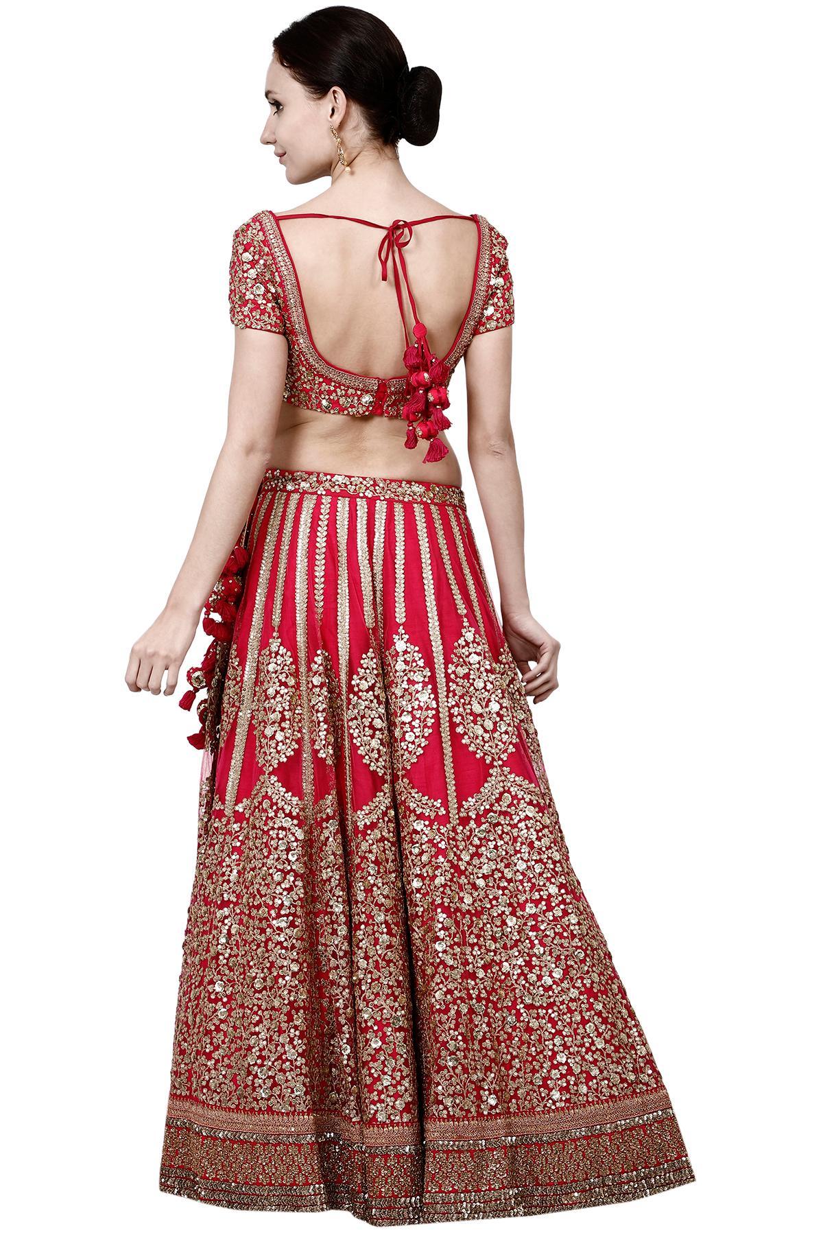 Shop Silk Fabric Based Lehenga Choli Online At Joshindia