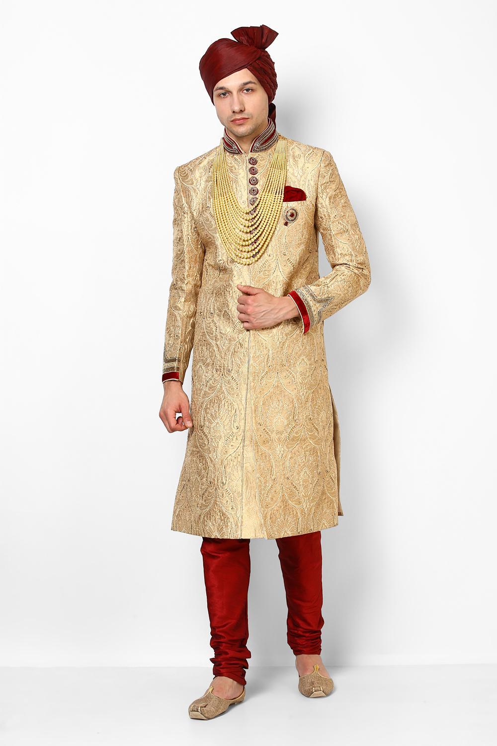 Manyavar sherwani shop on rent