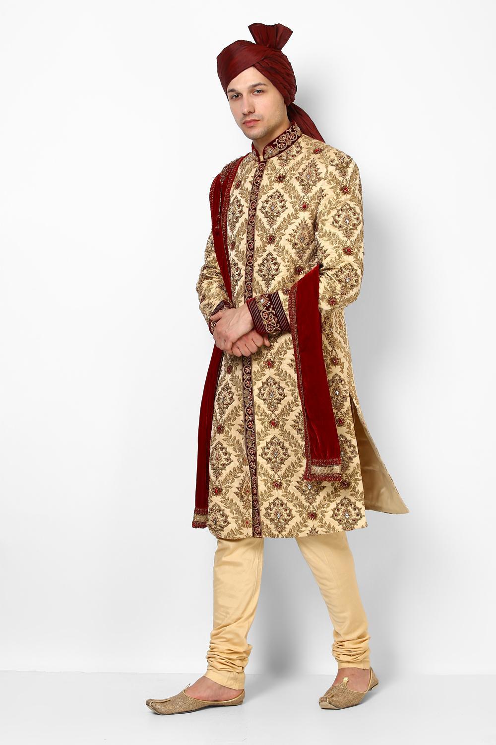 manyavar rental sherwani