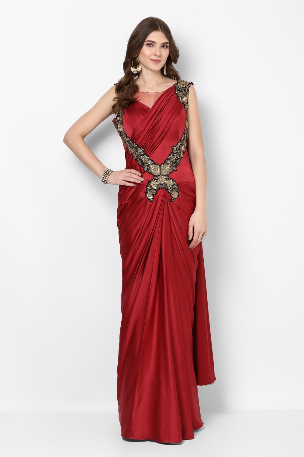 Full Sequin Luxury Maroon Evening Formal Wedding Kaftan Dress – Sultan Dress