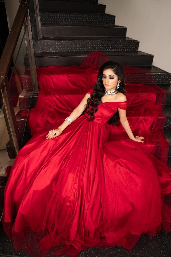 Red Tail Gown by ZAYAH for rent online | FLYROBE