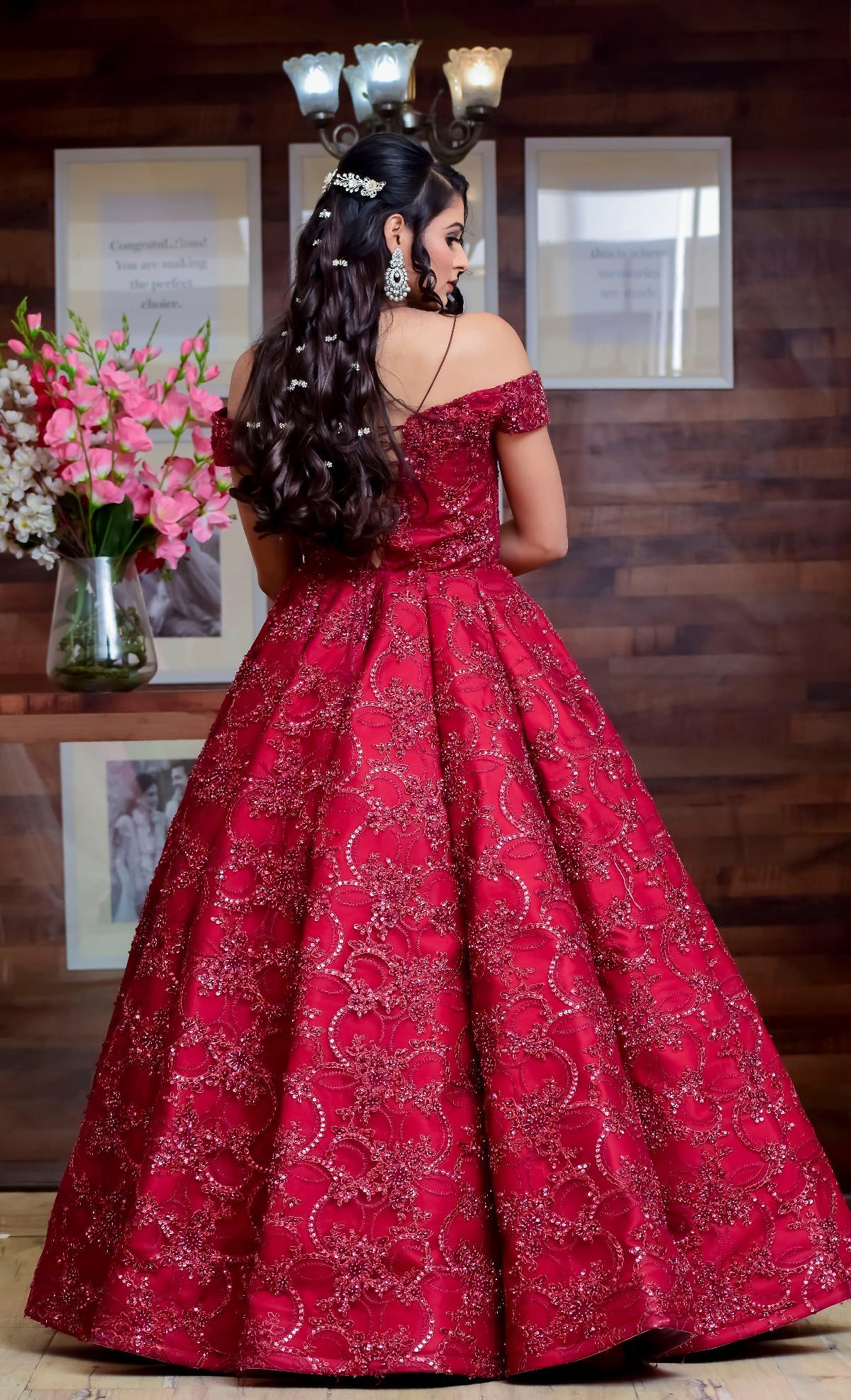 Red ball gowns hot sale near me