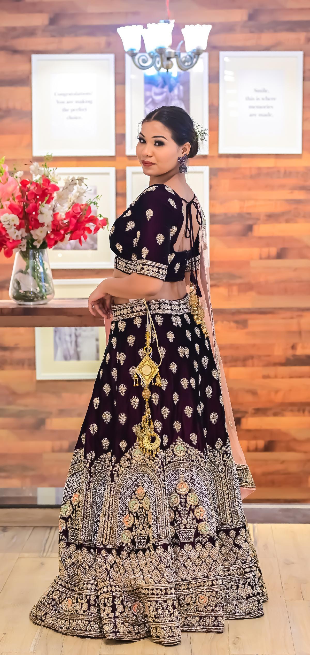 Peach Bridal Lehenga - Latest Designer Collection with Prices - Buy Online