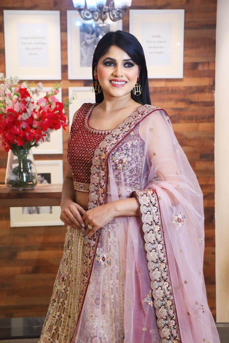 Engagement Lehenga For Bride | Punjaban Designer Boutique