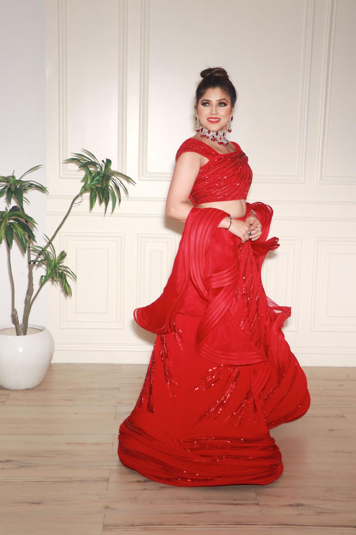 Gaurav gupta clearance red gown