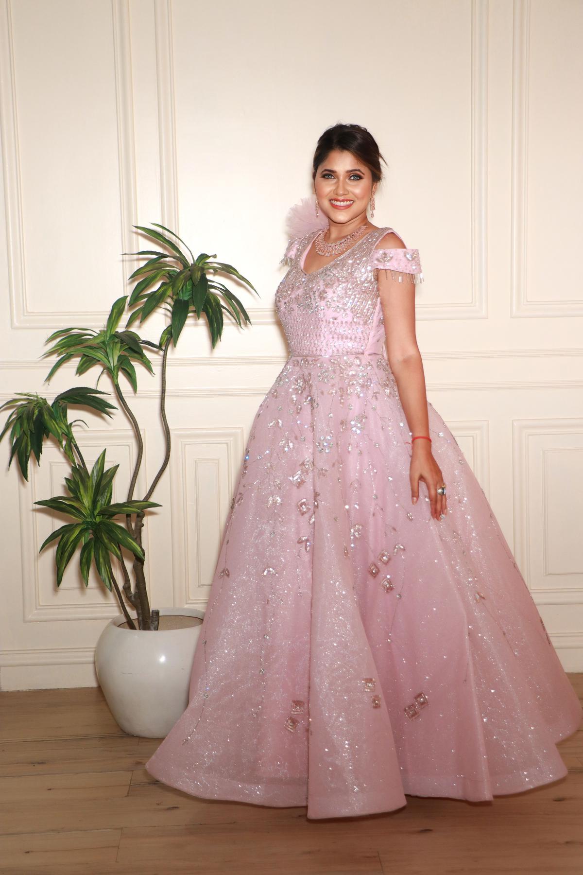 Pink hotsell gown online