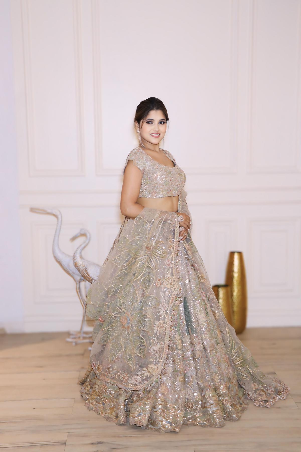 Golden Lehenga