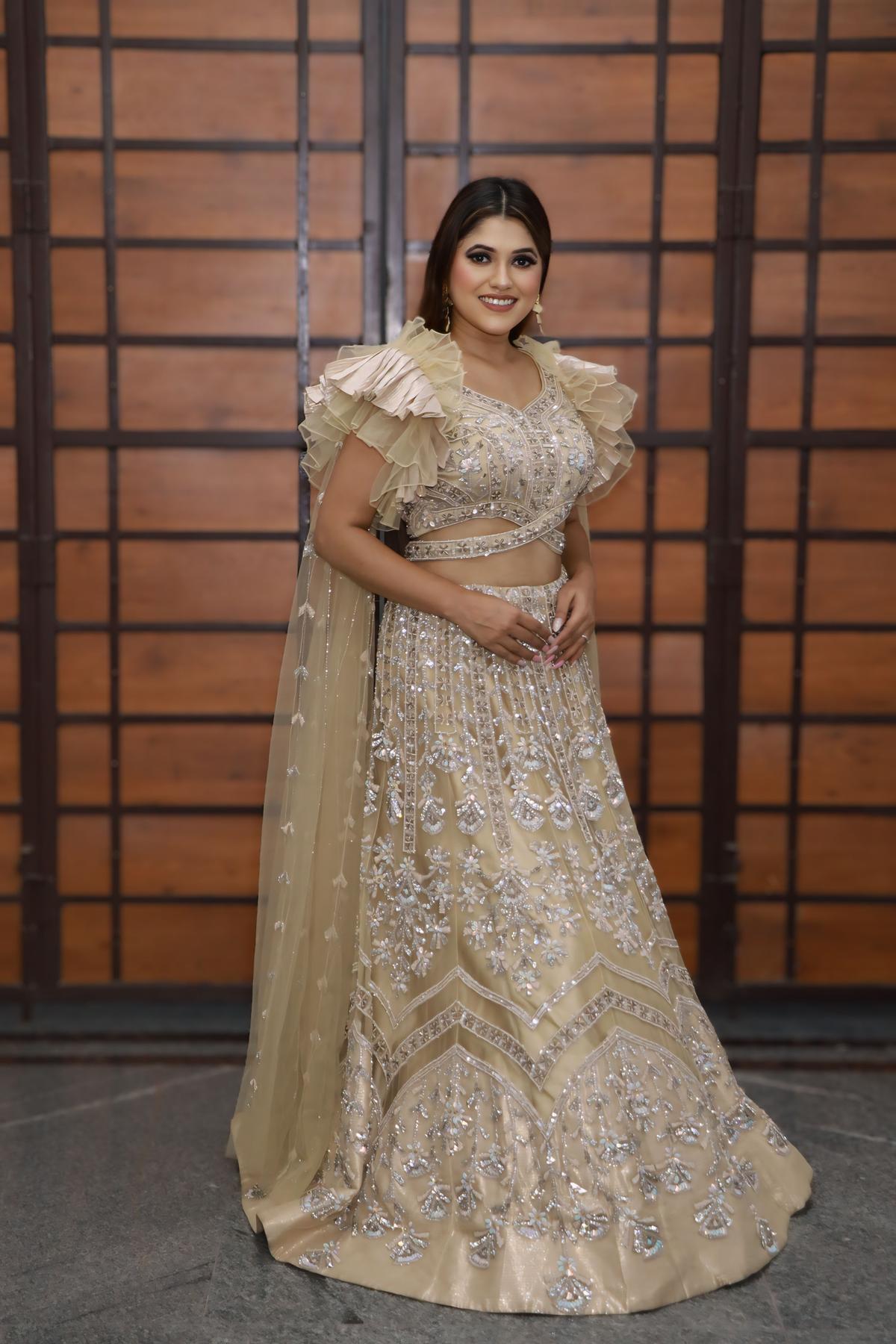 golden ethnic dress Golden dress of arabia stock photo. Image of accessories